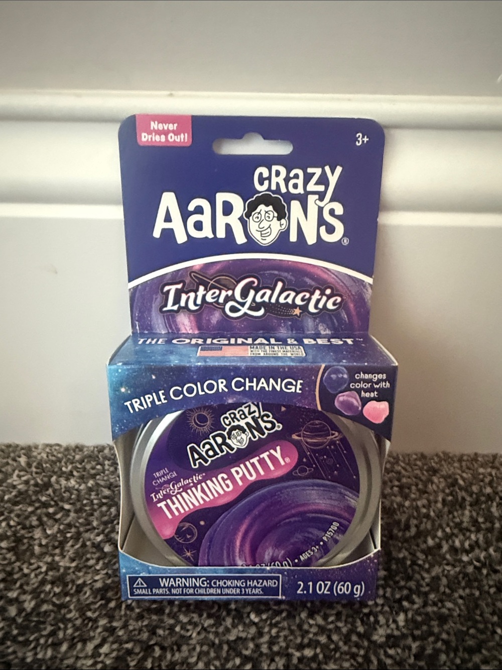 Crazy Aarons InterGalactic Thinking Putty - Triple Color Change